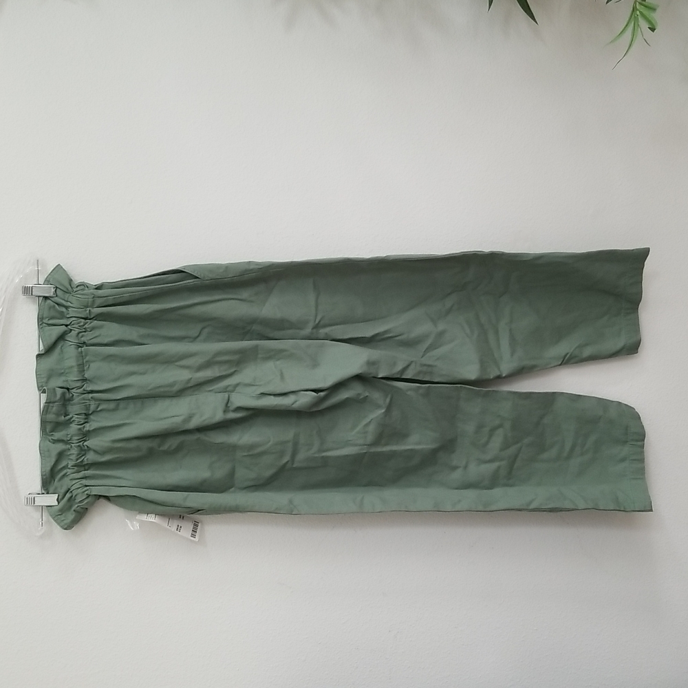NWT Urban Outfitters High Waisted Paperbag Pants Small Petite - Picture 3 of 8